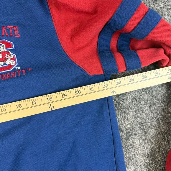 Big Boy HeadGear SC State University Patch Embroidered Cardigan Men's L Red - Picture 6 of 11